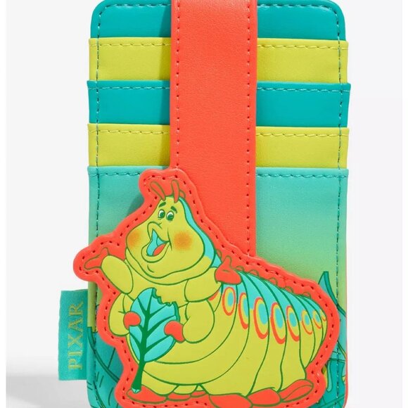 Loungefly Disney Pixar Bugs Life Cardholder Heimlich Card Wallet New - Picture 1 of 3